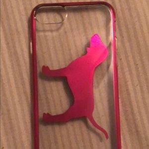 Victoria’s Secret pink iPhone 7 phone case